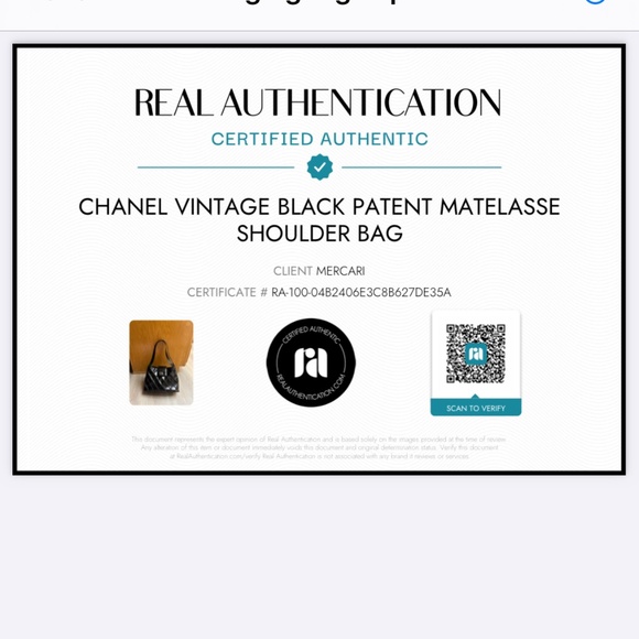 Chanel Vintage Black Patent Matelasse Shoulder Bag - Picture 12 of 12